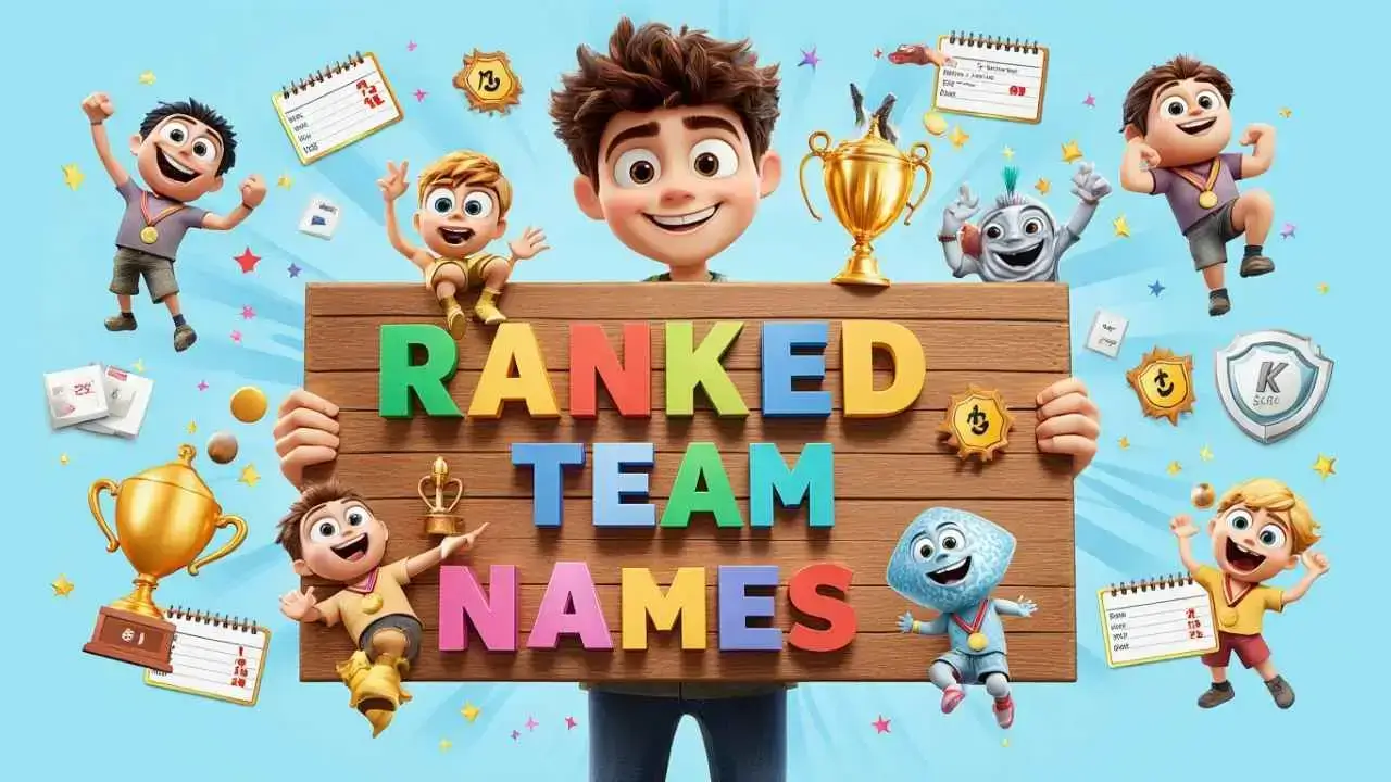 Funny Ranked Team Names