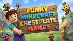 funny chestplate names minecraft