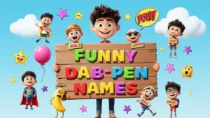 funny dab pen names