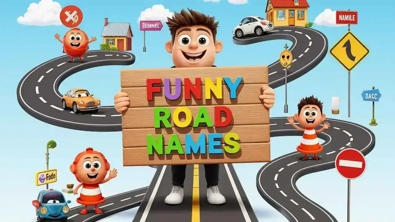 funny names for roads​