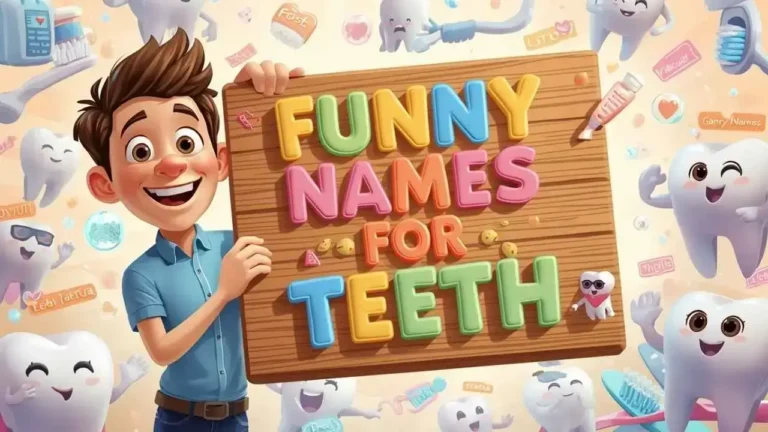 funny names for teeth