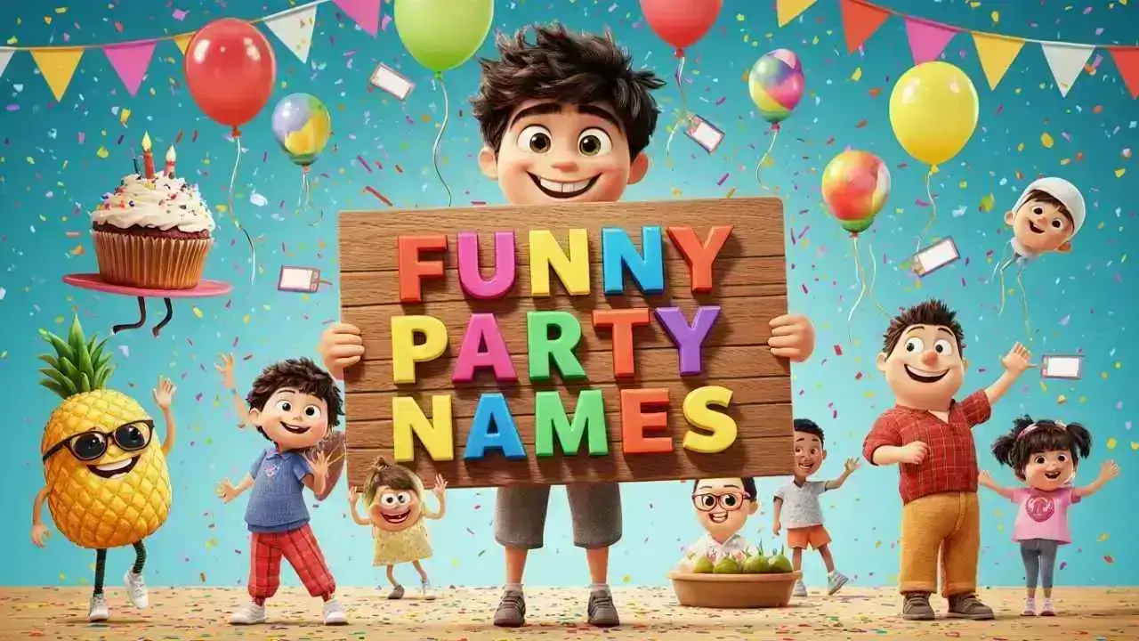 funny party names