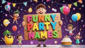 funny party names