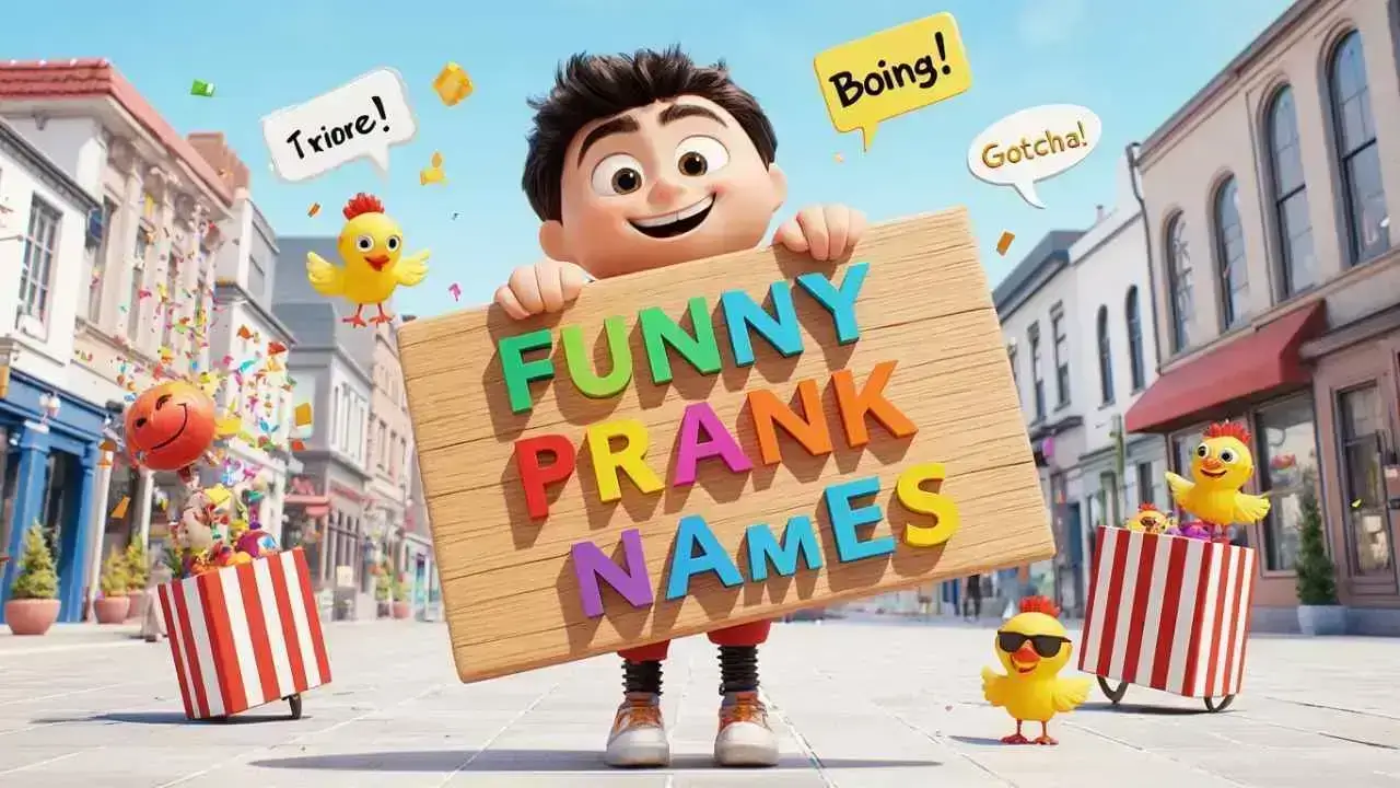 funny prank names