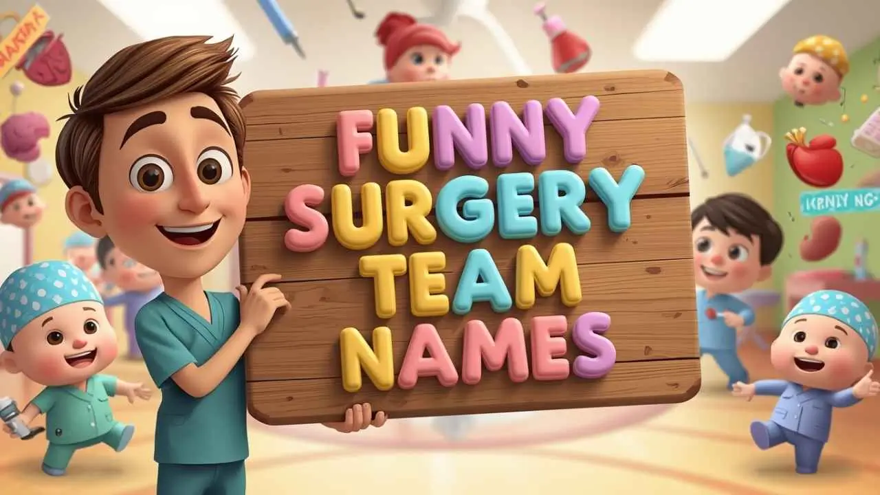 funny surgery team names