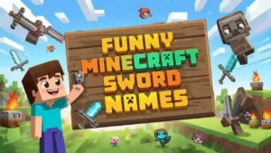 funny sword names minecraft