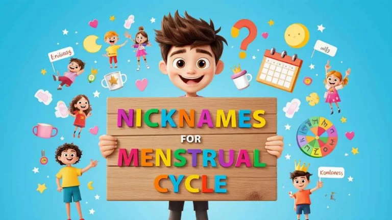 nicknames for menstrual cycle