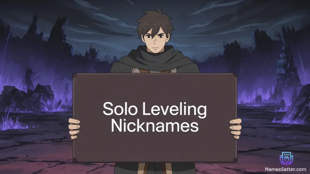solo leveling nicknames