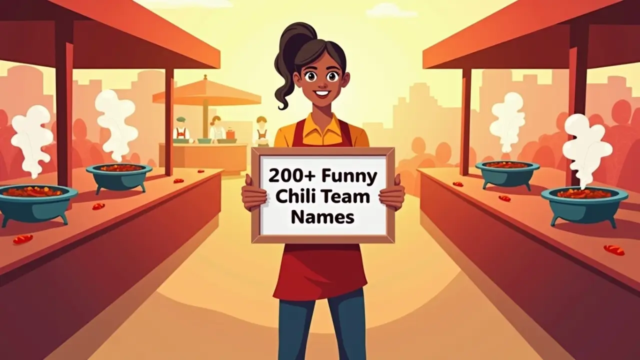 Funny Chili Cook Off Team Names