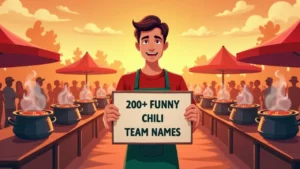 Funny Chili Team Names