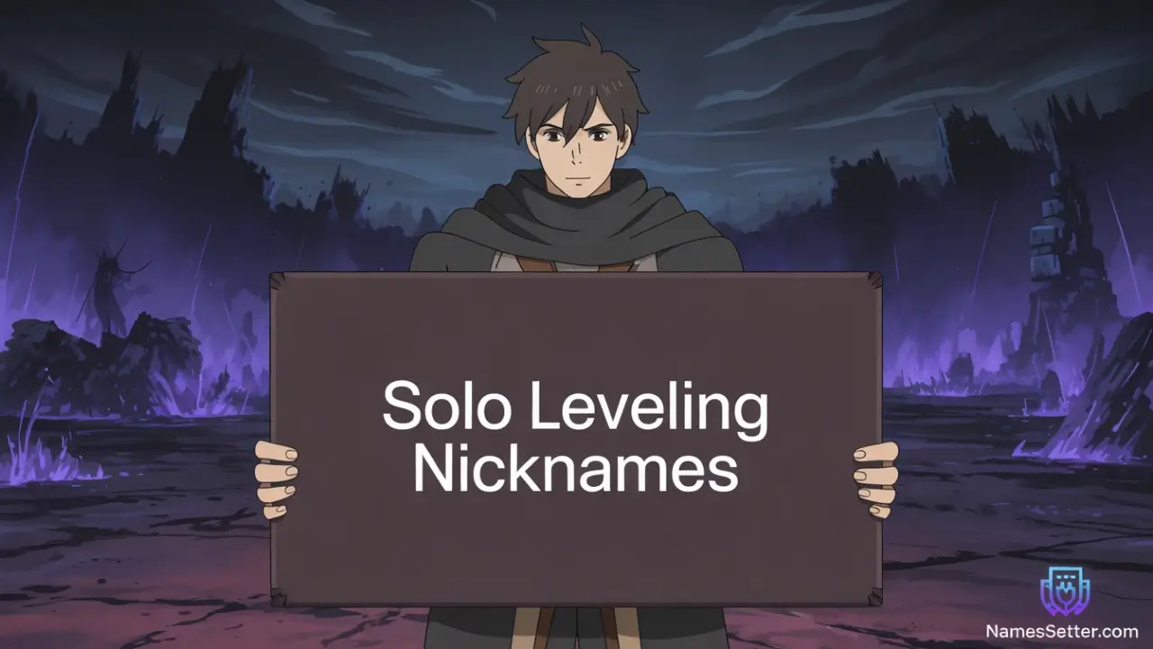 solo leveling nicknames