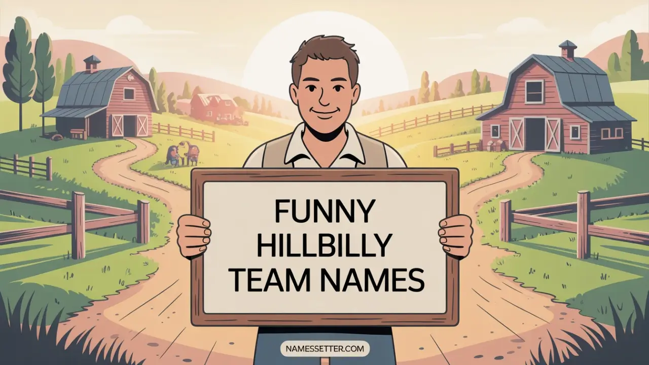 Funny Hillbilly Team Names