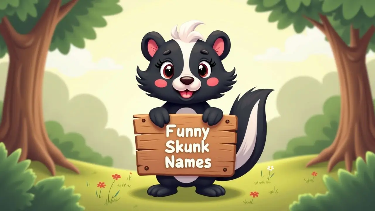 Funny Skunk Names