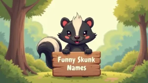 Funny Skunk Names