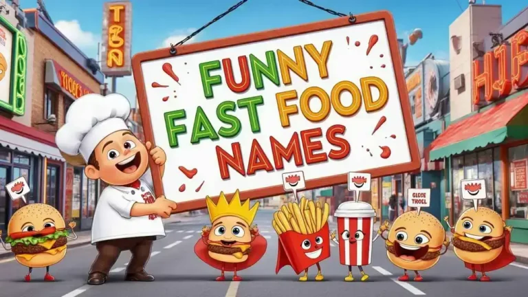 funny fast food names