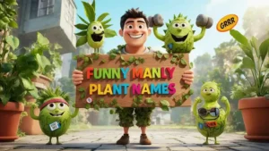 funny manly plants names