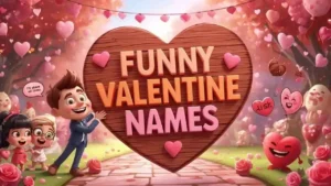 funny names for valentines