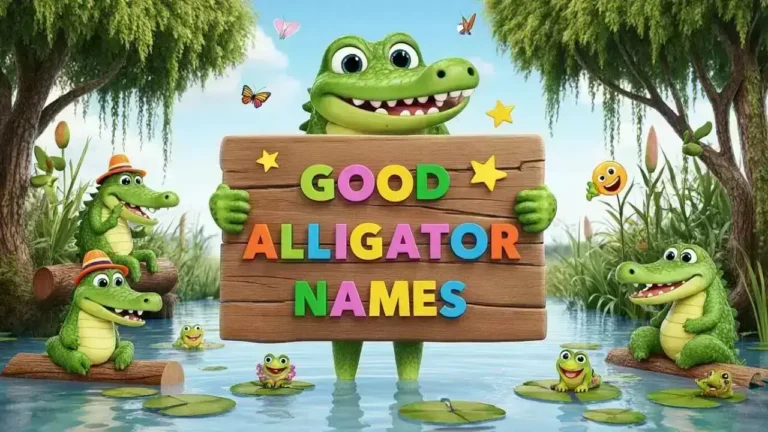 good alligator names