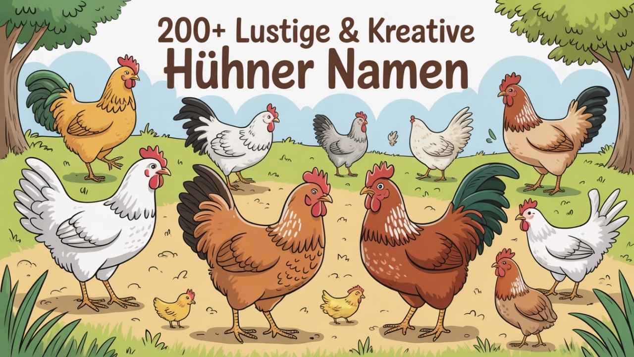 lustige hühner namen