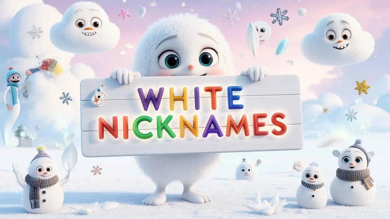 white nicknames