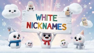 white nicknames